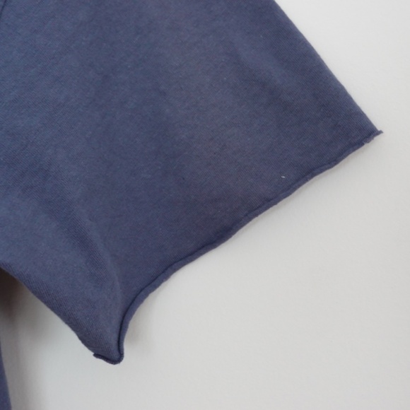 John Elliott Navy Short Sleeve Tee - Picture 3 of 7